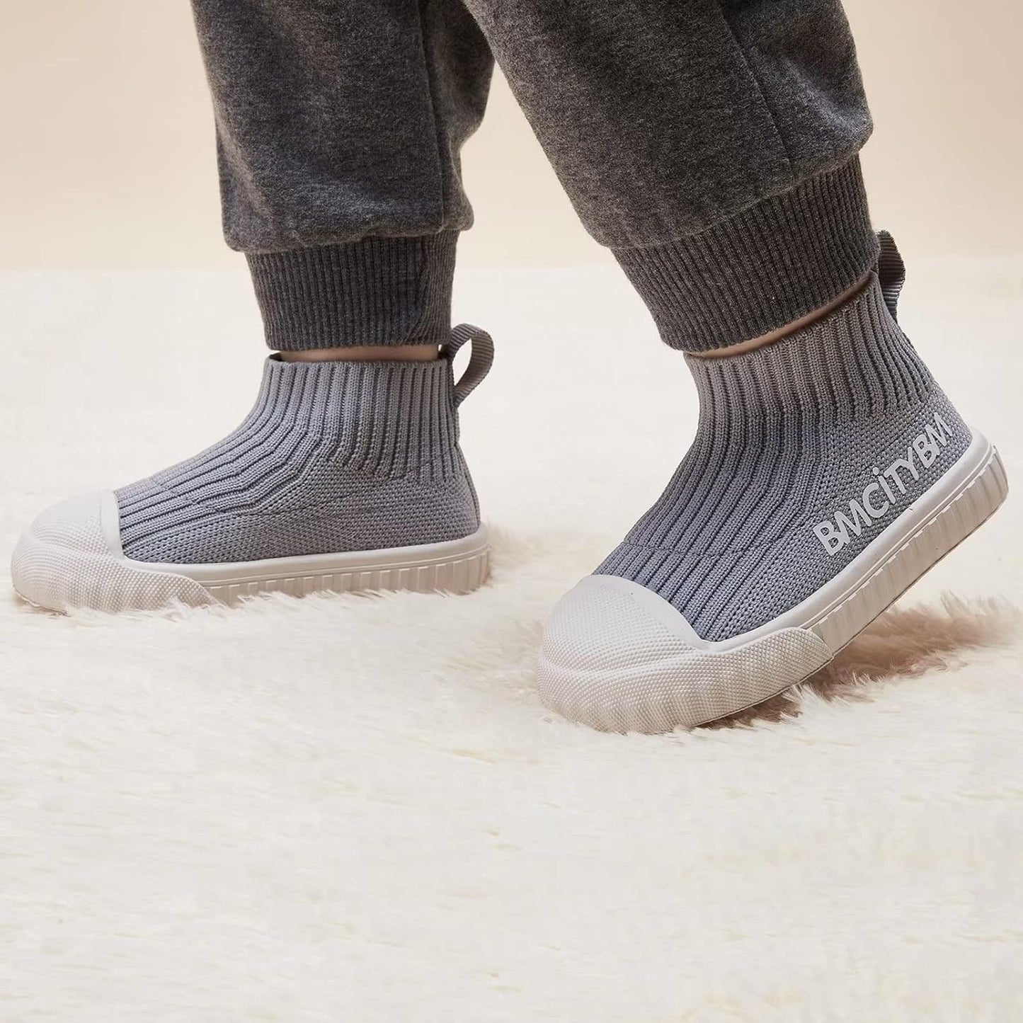 BMCiTYBM Baby Sneakers Girls Boys Lightweight Breathable Mesh First Walkers Shoes 6-24 Months