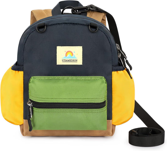 STEAMEDBUN Backpack Leash for Toddlers 1-3: Baby Backpack with Leash for Boys Girls - Anti-Lost Harness for Walking