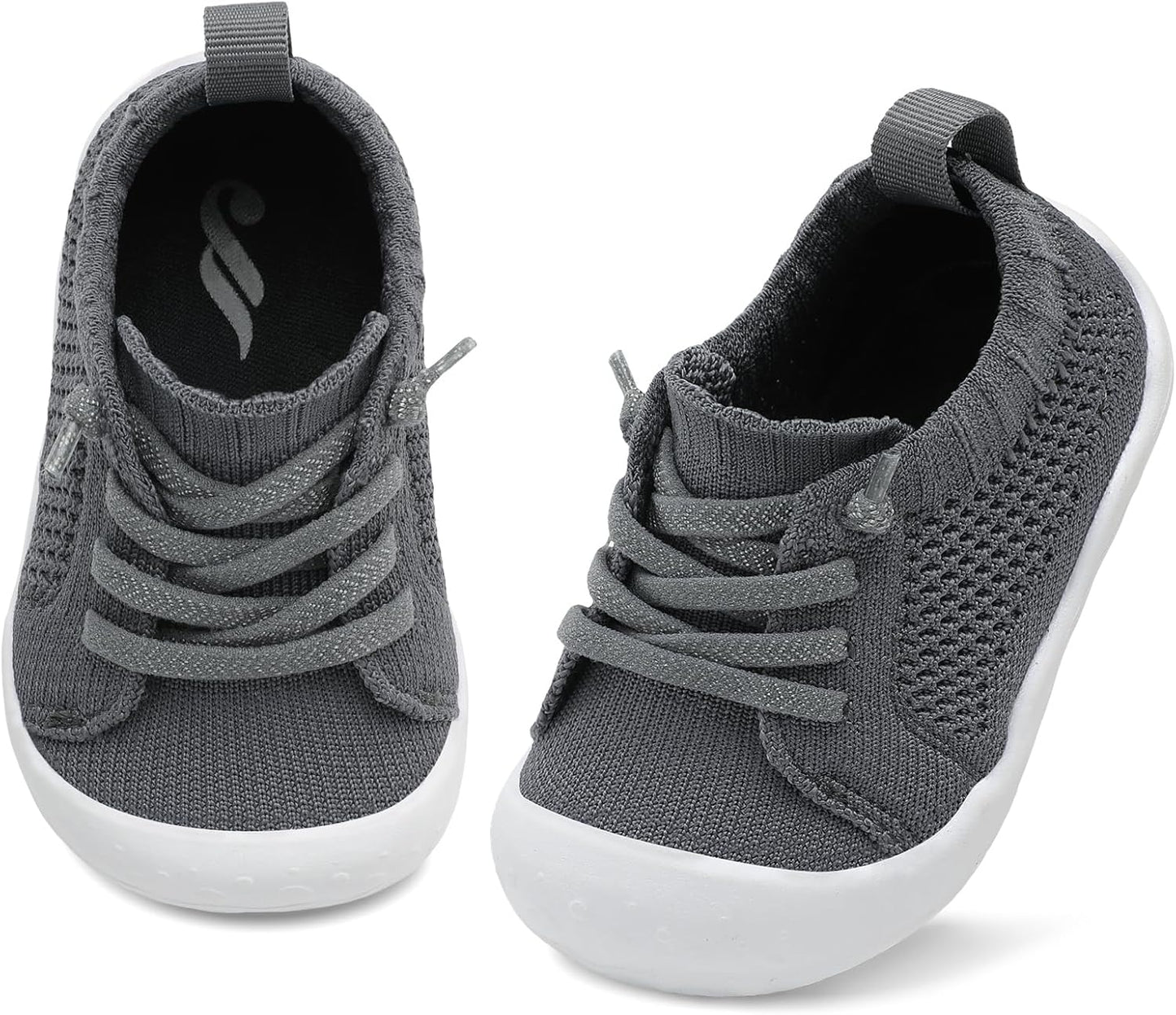 JIASUQI Baby Shoes for Toddler Boys Girls Sneakers Slip on Walking Shoes for Babies