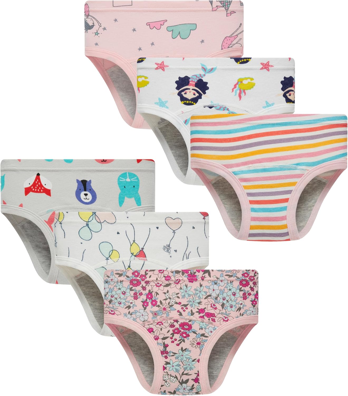 Sladatona Girls Potty Trainer Underwear Toddler Girls Briefs