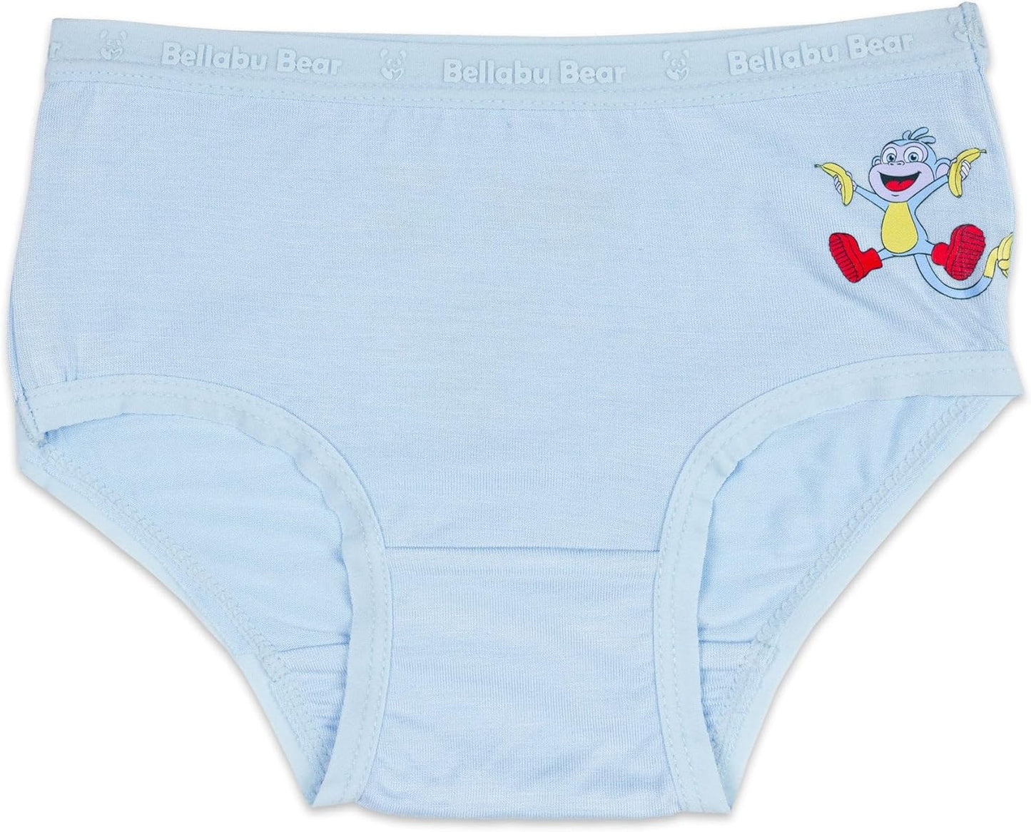 Bellabu Bear Dora Girl's Rayon from Bamboo Underwear 7-Pack