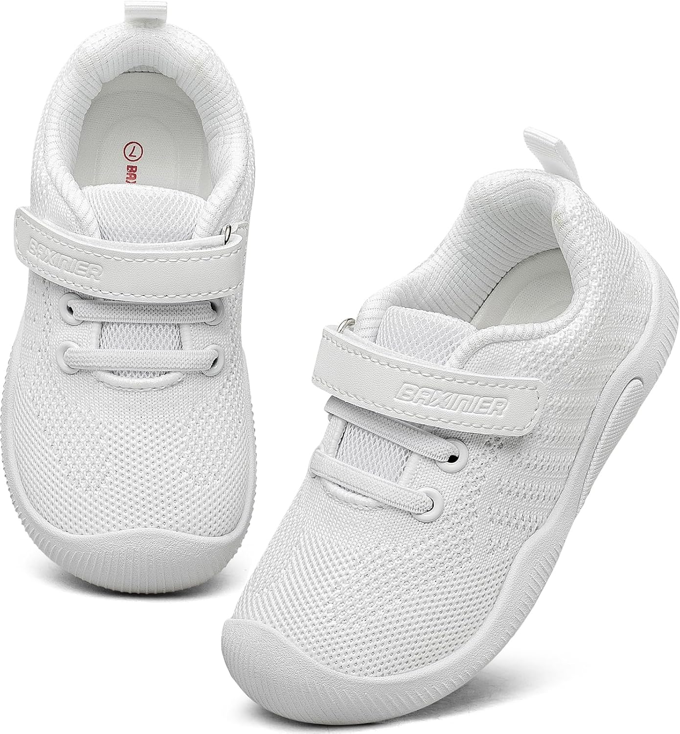 BAXINIER Toddler Boys Girls Sneakers Lightweight Kids Athletic Fashion Walking Tennis Running Shoes