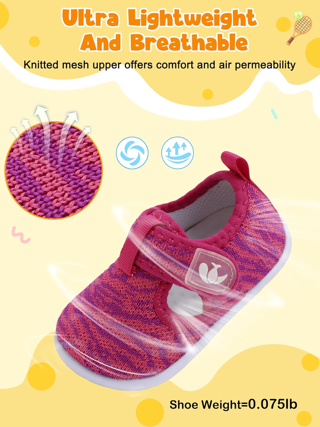 FEETCITY Barefoot Baby Shoes Girls Boys Walking Shoes Infant Sneakers Lightweight Flexible Newborn Dress School Shoe
