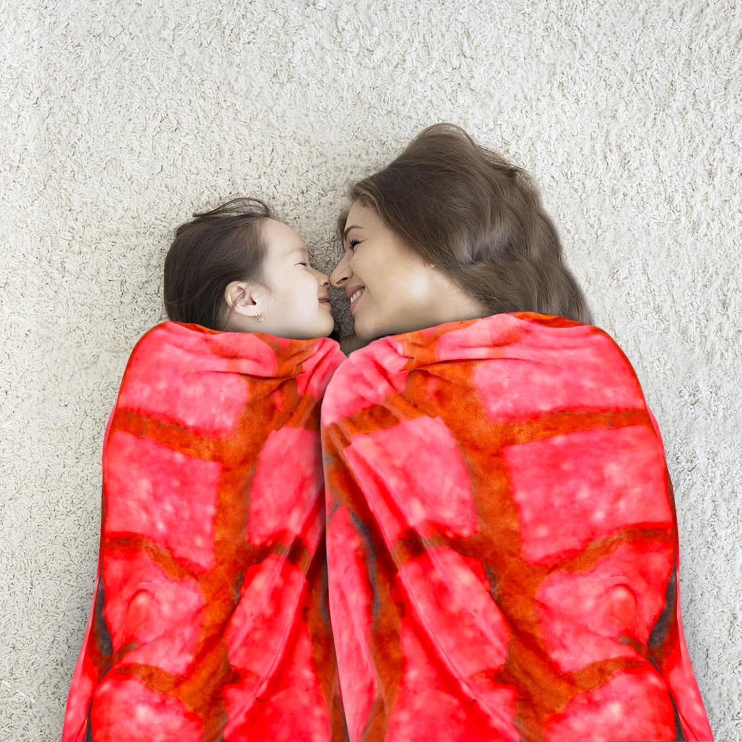 Concha Blanket White Elephant Gifts for Kids Stuff Useful Adults Teenagers Throw Blankets Wrap Boy Girl Party Novelty Gag Pets Soft Fleece Sweet Shell Bread 61in