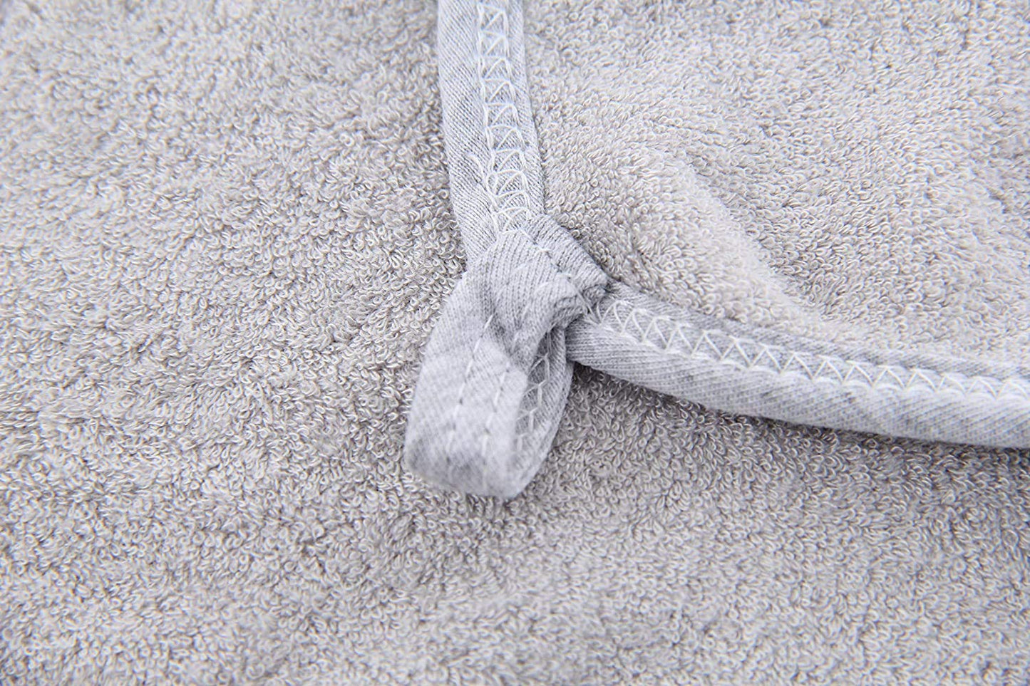 HIPHOP PANDA Baby Washcloths, Rayon Made from Bamboo - 2 Layer Ultra Soft Absorbent Newborn Bath Face Towel - Reusable Baby Wipes for Delicate Skin - Grey, 30 Pack