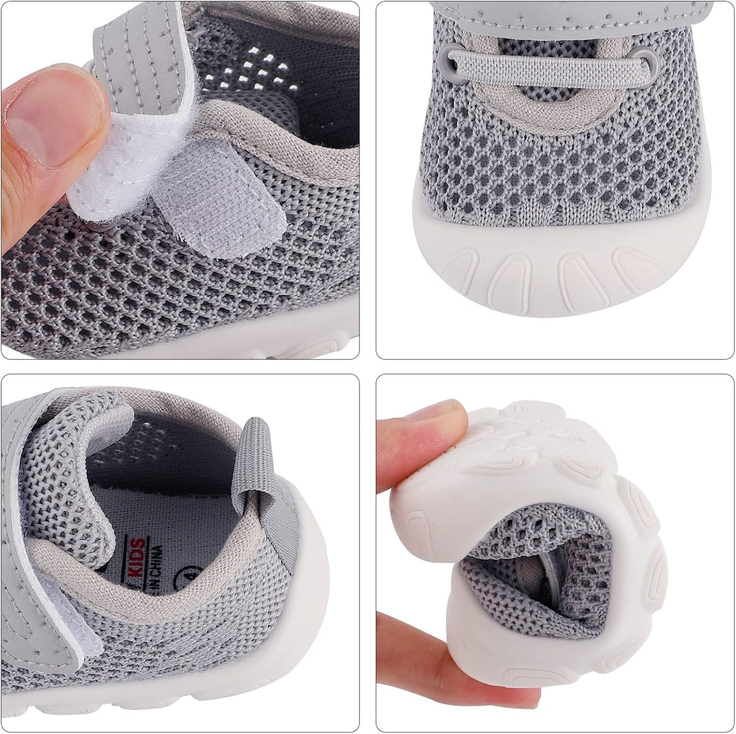 Baby Shoes Boys Girls First Walkers Cute Animals Toddler Sneakers Prewalkers Rubber Sole