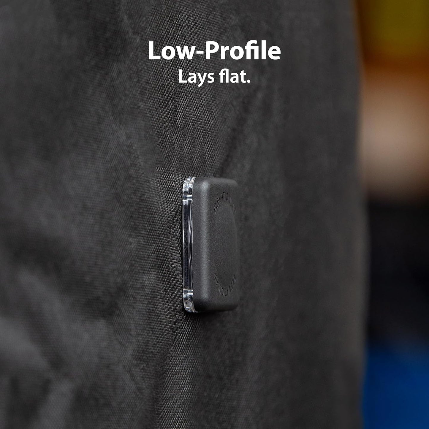 Elevation Lab TagVault™ AirTag Dual Pin Discreet (2 Pack) - Secure AirTag Mount | Low-Profile, Dual Safety Pin | For Luggage, Bags or Jackets