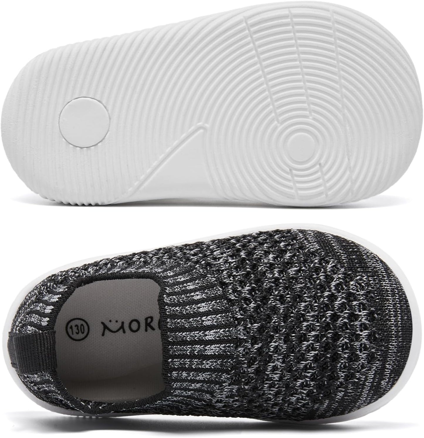 MORENDL Baby Toddler Walking Socks Non-Slip Breathable Unisex Casual Sneakers