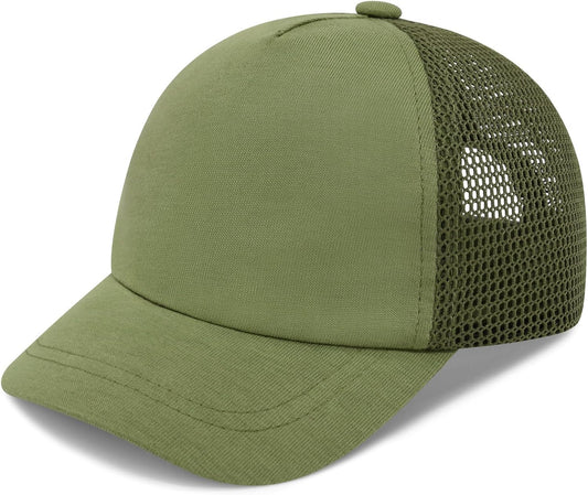 qikqik Baby Baseball Cap Toddler Baseball Hat with Mesh Infant Sun Hat UPF 50+ Baby Ball Cap Toddler Girl Hats Kids Hat Boys