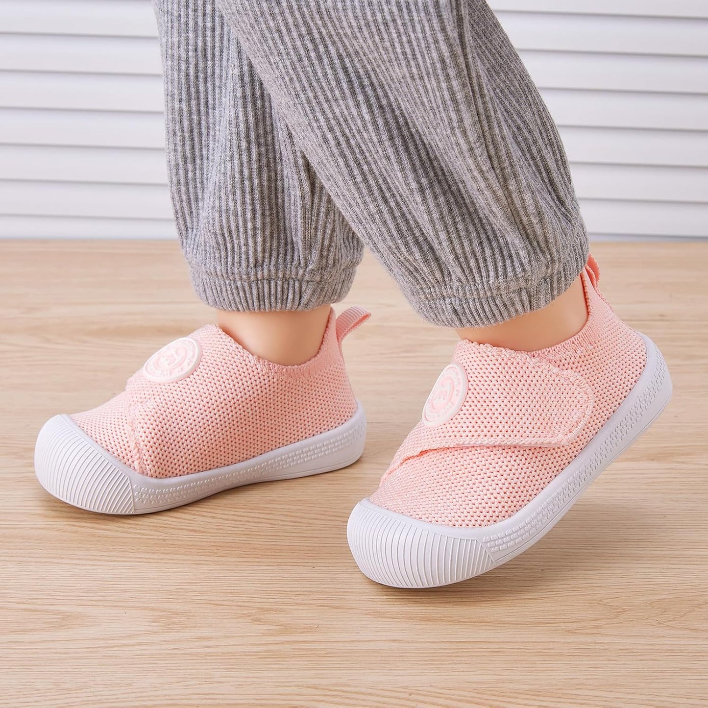 BMCiTYBM Baby Shoes Infant Boy Girl First Walker Shoes Toddler Walking Shoes Lightweight Non-Slip Sneakers for 6 9 12 18 24 Months