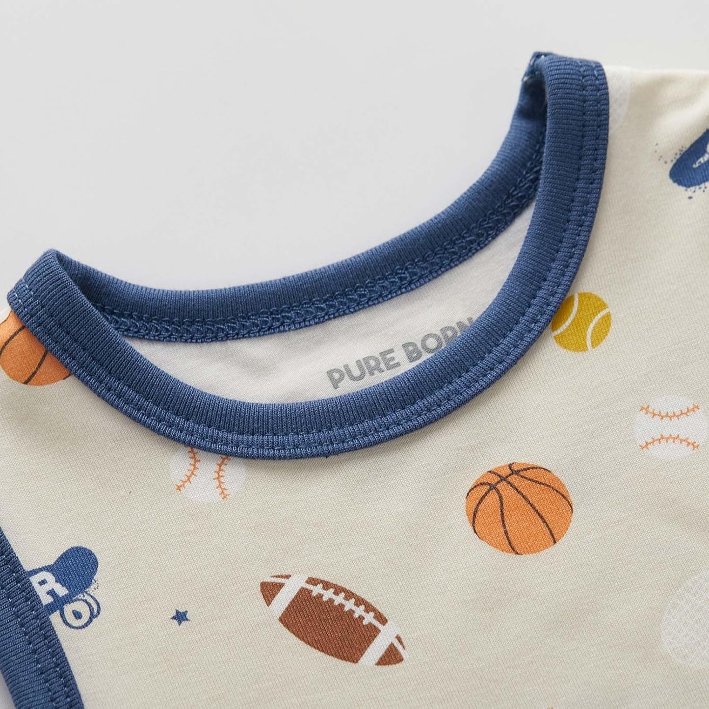 pureborn Baby Boys Girls Bodysuit Super Soft Cotton Romper 0-24 Months