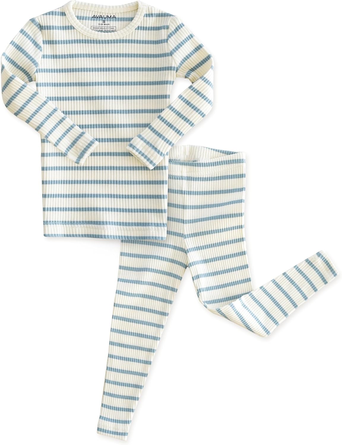 AVAUMA Baby Boys Girls Pajama Set 6M-7T Kids Cute Toddler Snug fit Pjs Cotton Sleepwear