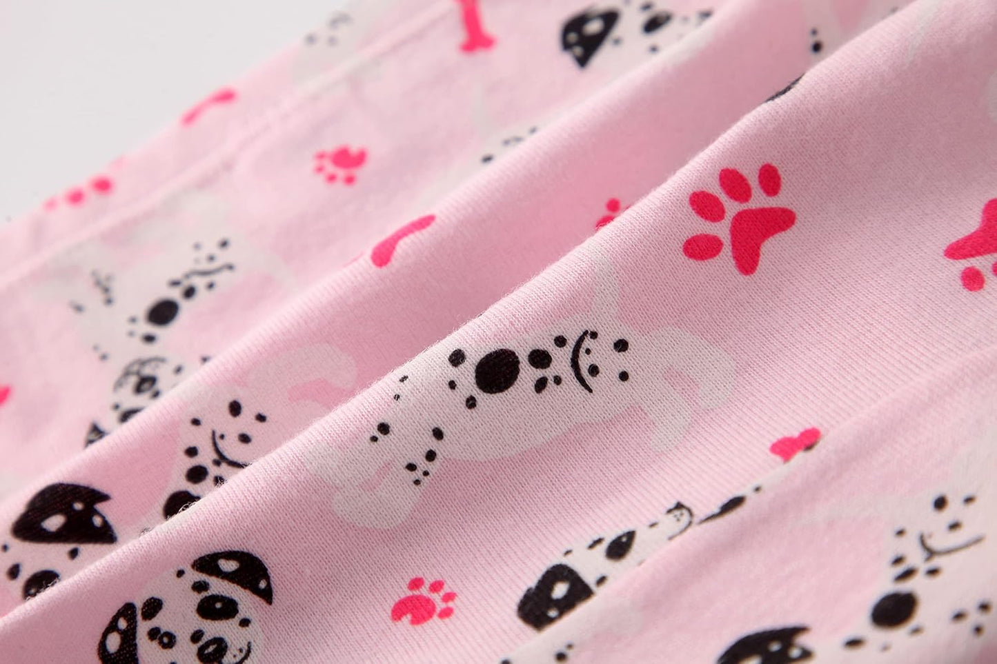 Cadidi Dinos Little Girls' Soft Cotton Underwear Kids Cool Breathable Comfort Panty Briefs Toddler Undies(Pack of 6)