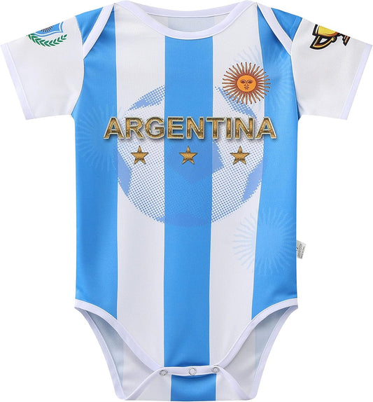 Soccer Baby Bodysuit 6-18 Months Infants Onesie Funny Sports One-Piece Romper