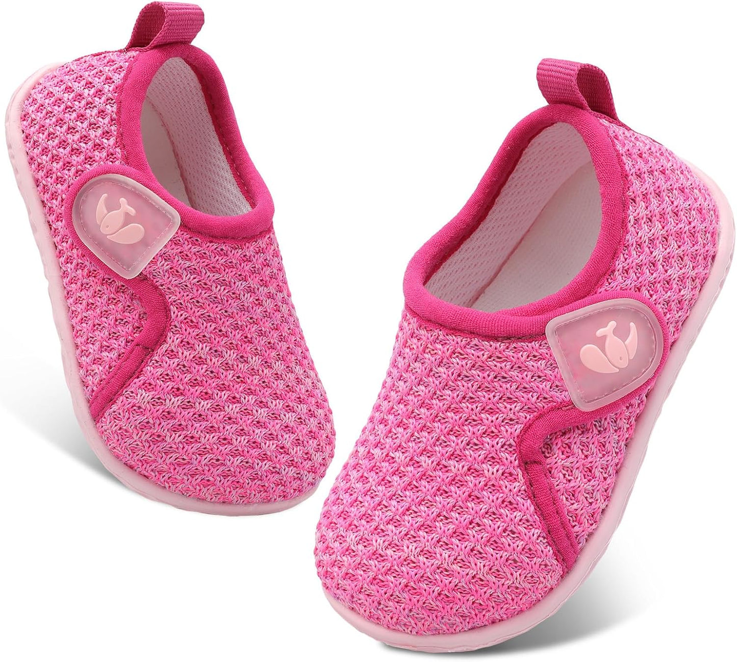 FEETCITY Baby Boys Girls First Walking Shoes Infant Sneakers Crib Shoes Breathable Lightweight Slip On Shoes