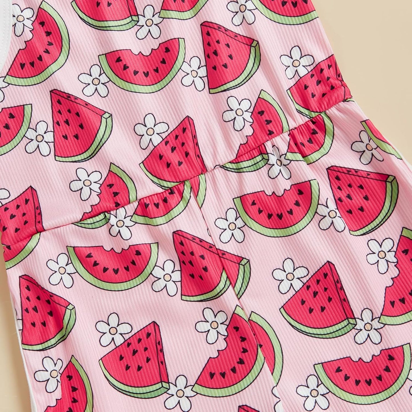 WZTYYDS Toddler Baby Girl Summer Clothes Floral Romper Tie-Up Strap Halter Jumpsuit Infant Summer Sling Playsuit 6M-3T