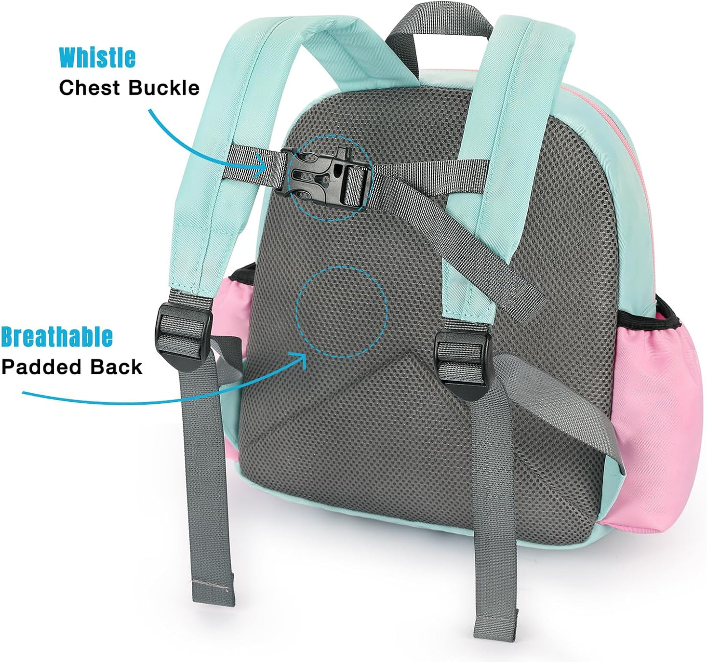 STEAMEDBUN Toddler Backpack for Girls 2-4: Preschool Kindergarten Backpacks - 12 inch Daycare Backpack