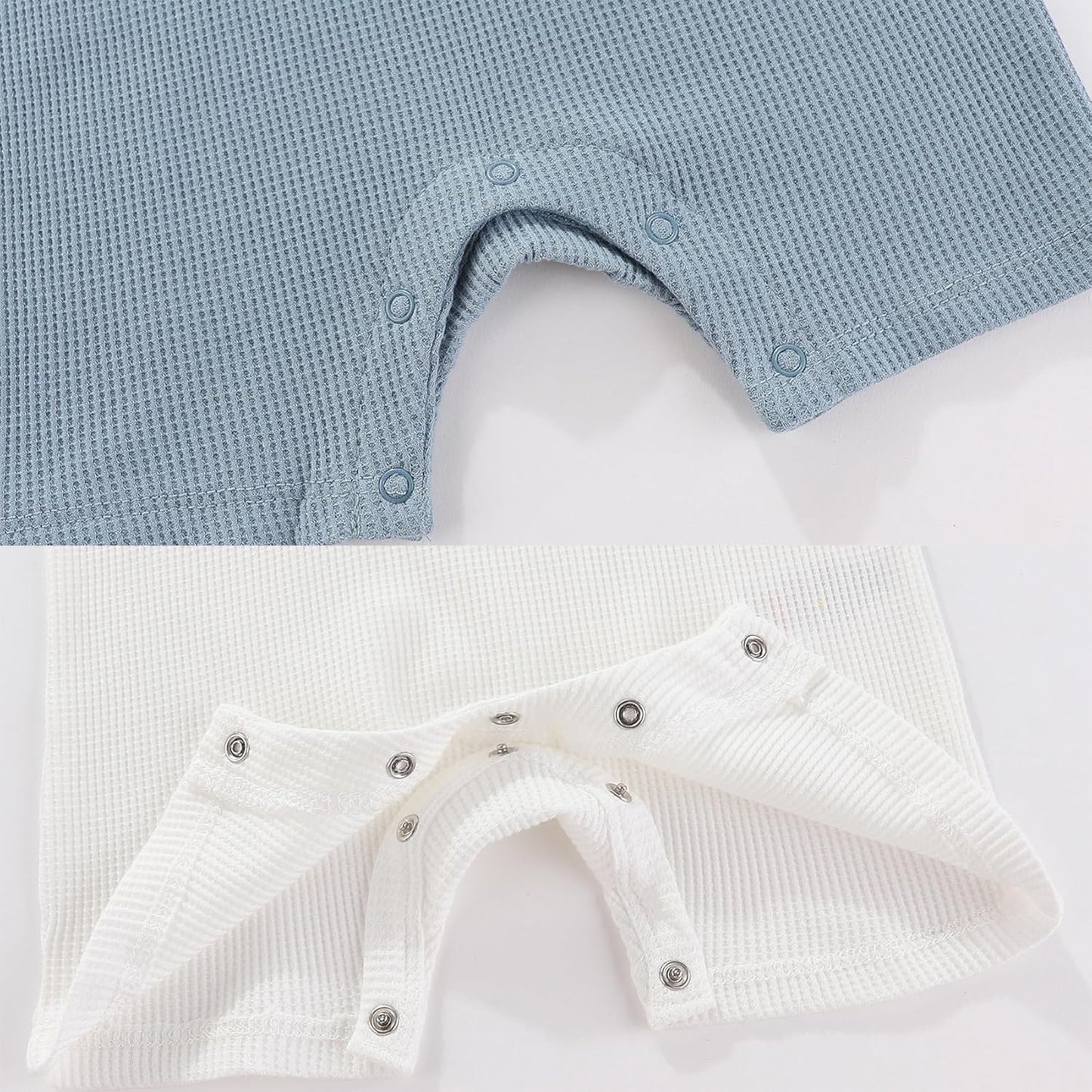 Baby Bodysuits Solid Romper One-Piece Newborn Clothes 2 Pack Baby Shower Gifts