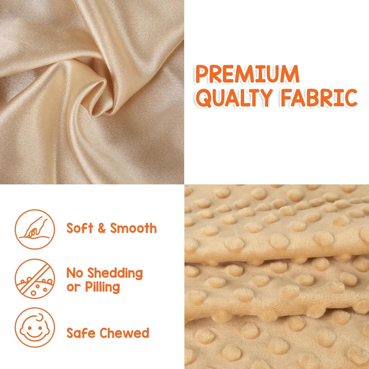 Loveys for Babies, Soft Dog Baby Security Blanket Lovies for Babies, Stuffed Animals Blankie for Newborn Infant with Baby Snuggle Toy, Boys Gilrs Gifts Unisex Puppy Security Blanket 16 Inch