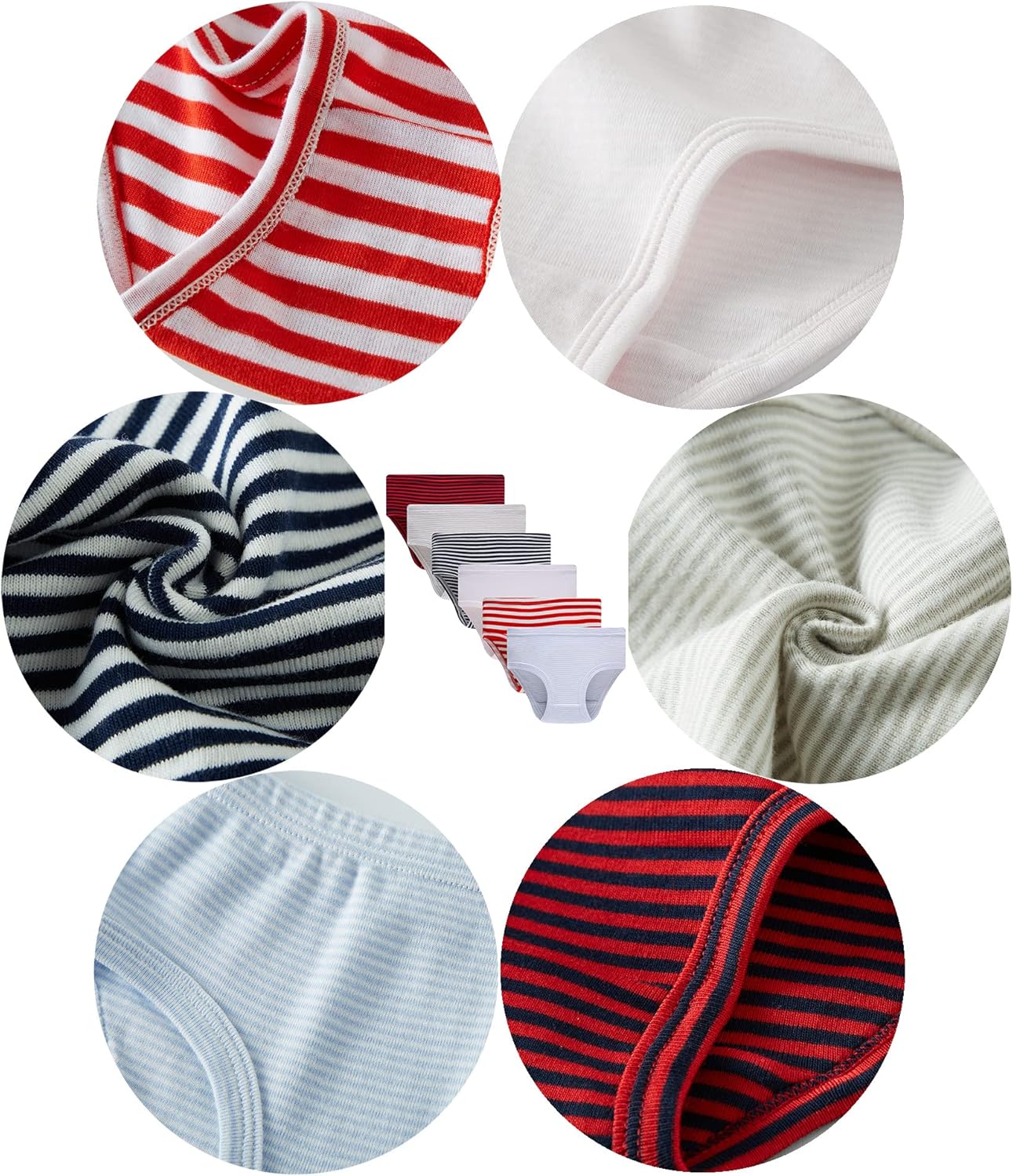 Family Feeling Little Girl Underwear Toddler Panties Big Kids Undies Soft 100% Cotton