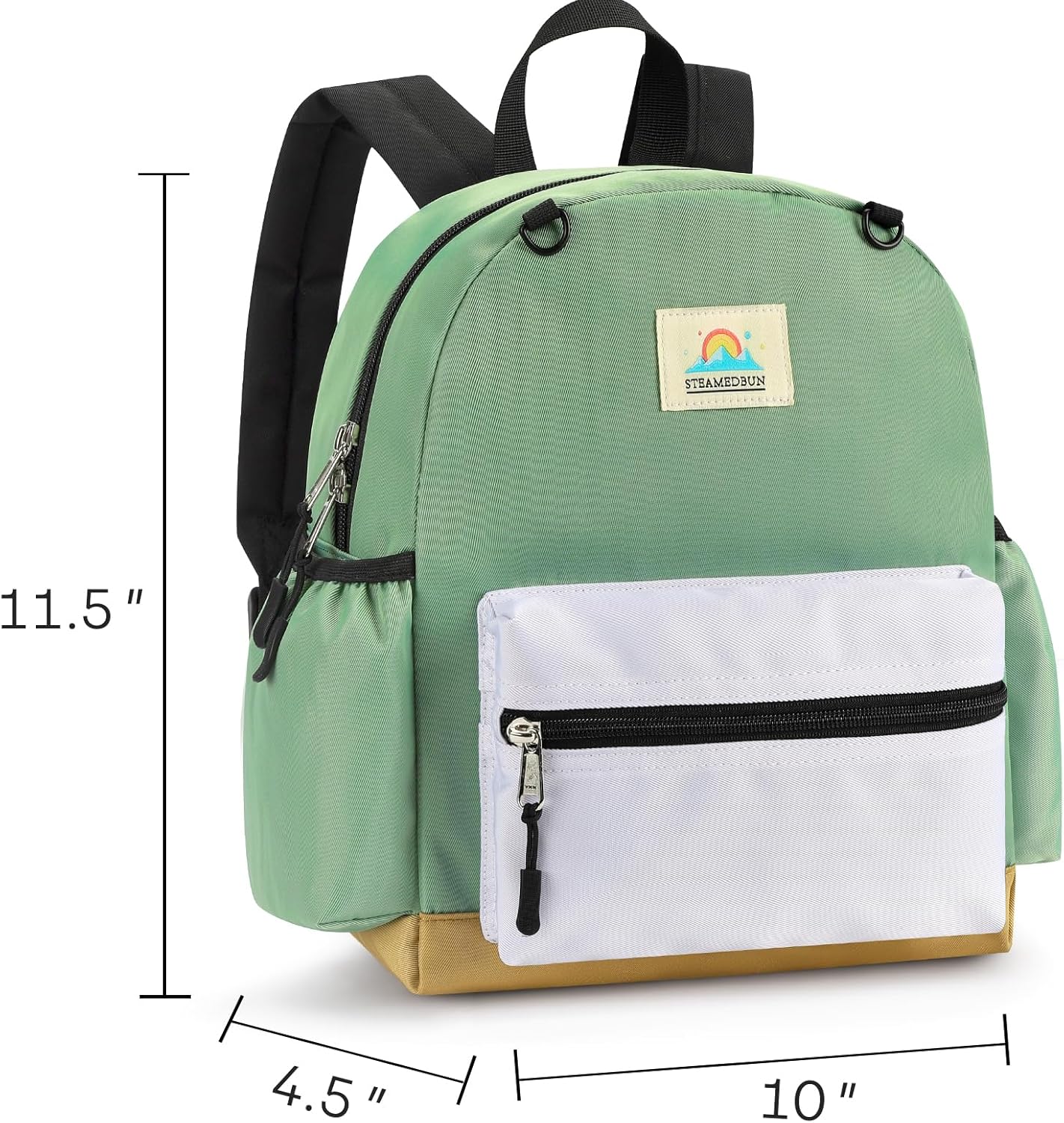 STEAMEDBUN Toddler Backpack for Boys 2-4: Kids Backpack Boys Girls - Preschool Kindergarten Daycare Backpacks - 12 inch