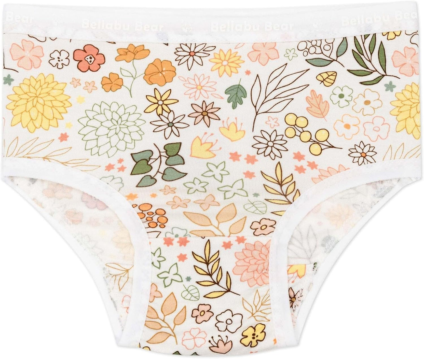 Bellabu Bear Girl's Rayon from Bamboo Underwear 7-Pack