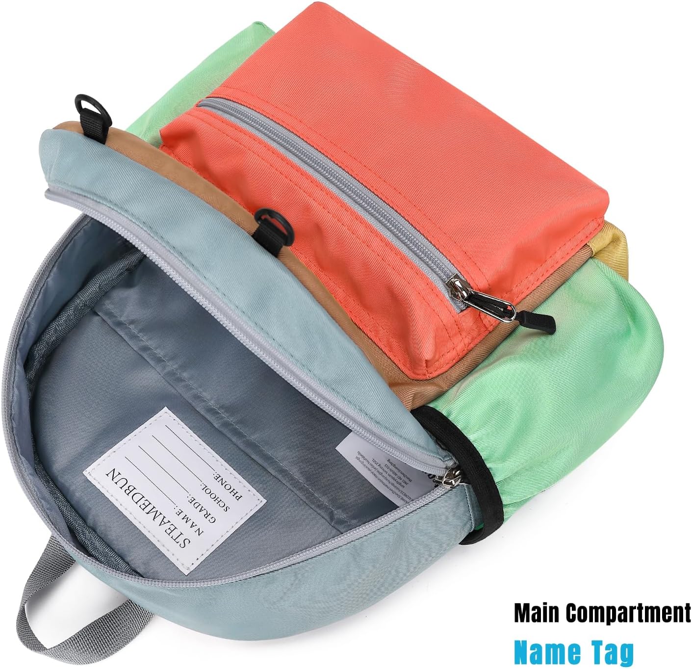 STEAMEDBUN Toddler Backpack for Girls 2-4: Preschool Kindergarten Backpack - 12 inch Daycare Backpacks