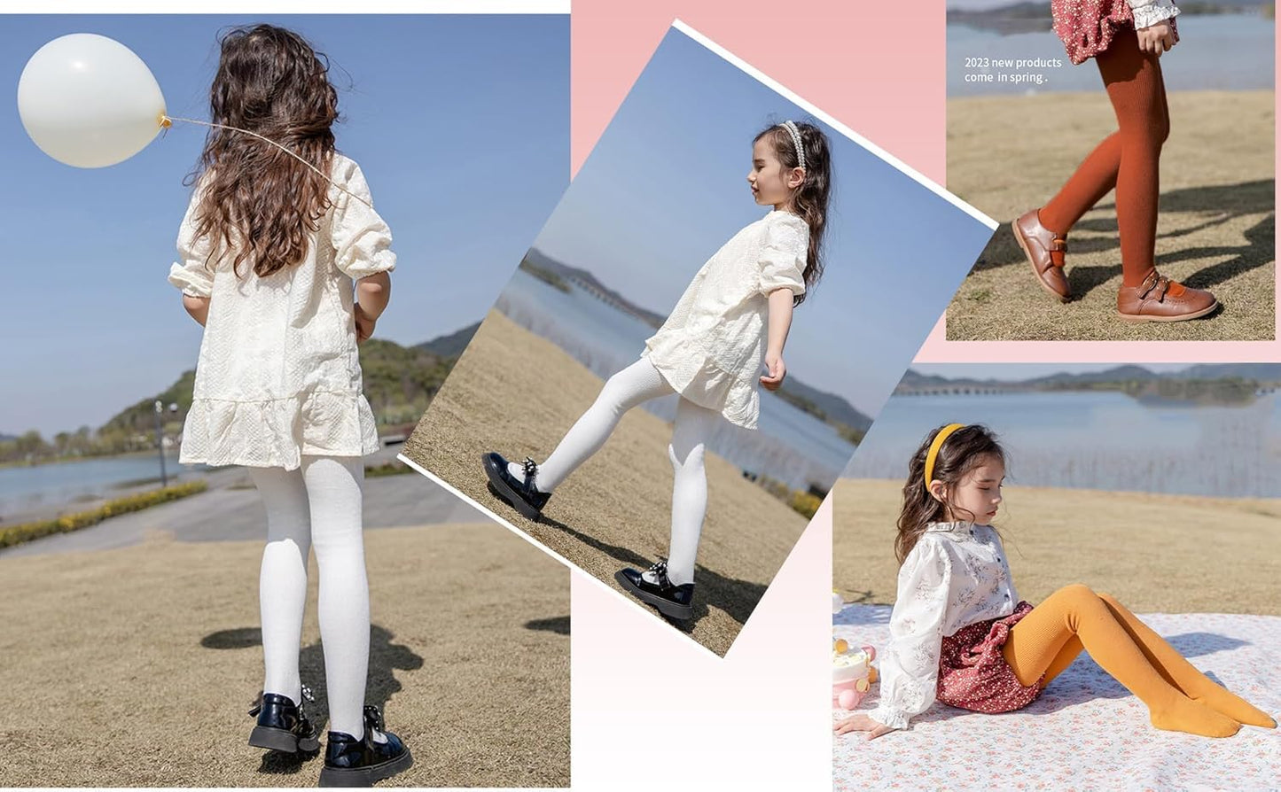 CHUNG Toddler Little Girls Cotton Tights Footed Thick Winter Cable Knit Legging Pantyhose Stocking