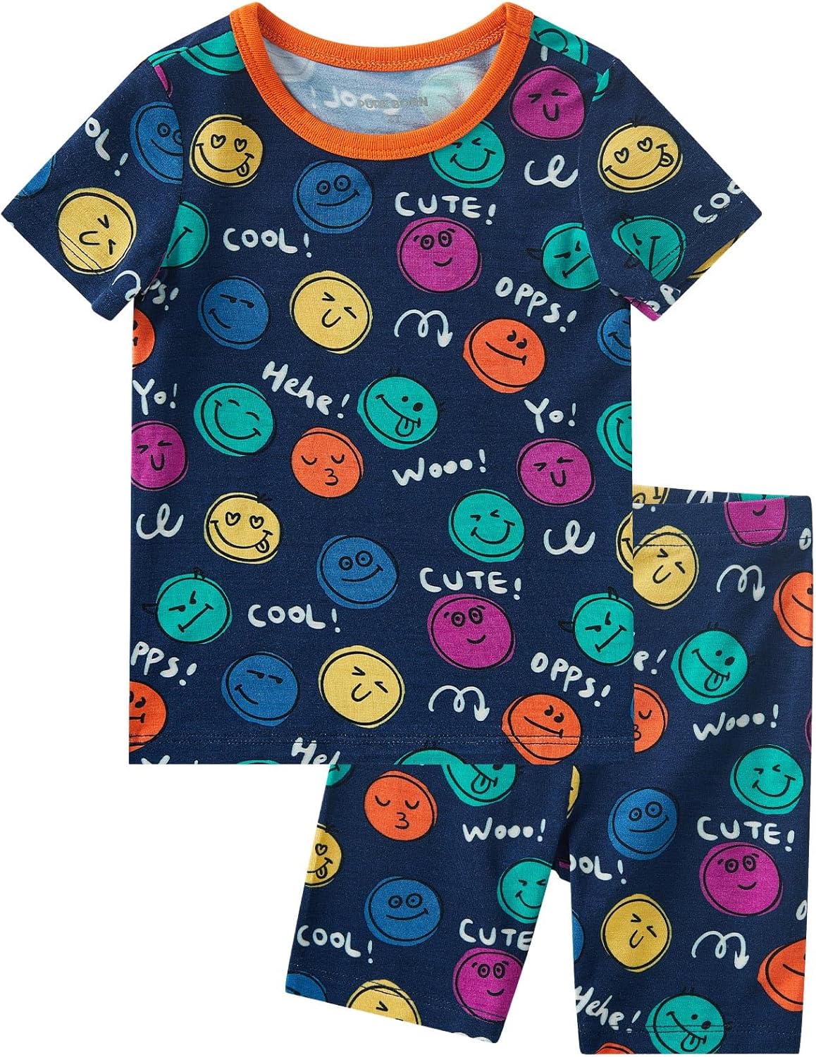 pureborn Baby Toddler Kids Viscose from Bamboo Pajamas Set Pjs 2pcs 18M-8Y