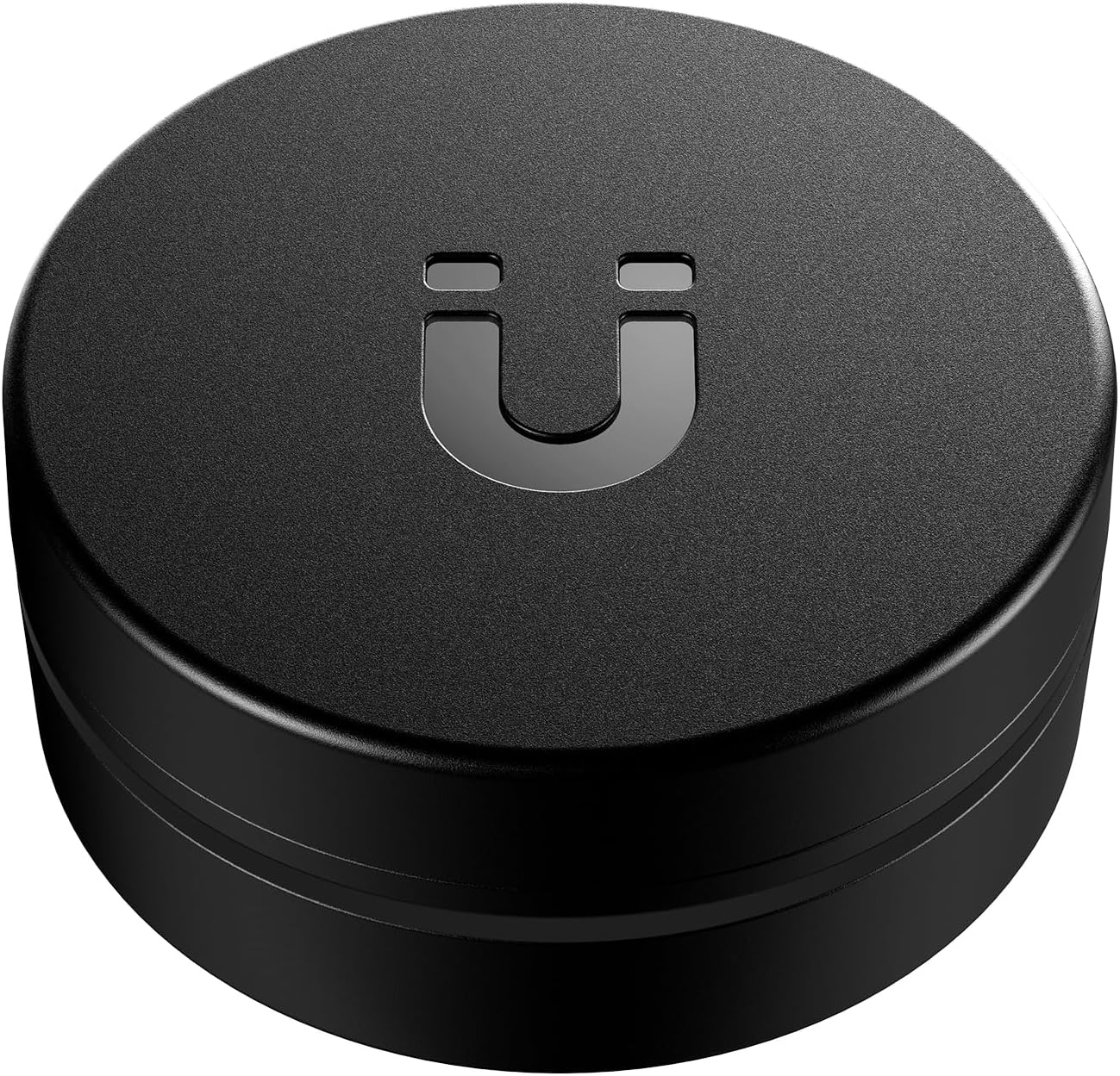 Ultra Magnetic Air Tag Holder | Sealed from Water | Shatterproof | Minimalist Design | Compatible with Apple AirTag, Extra 3M Tape for Optional Mounting, Air Tag Magnetic Case for Car, Truck - Black