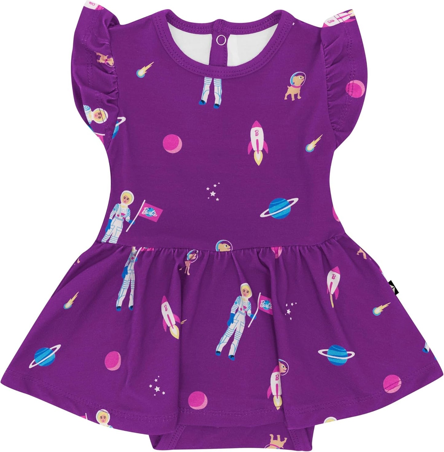 KYTE BABY Rayon Made from Bamboo Twirl Bodysuit Dress