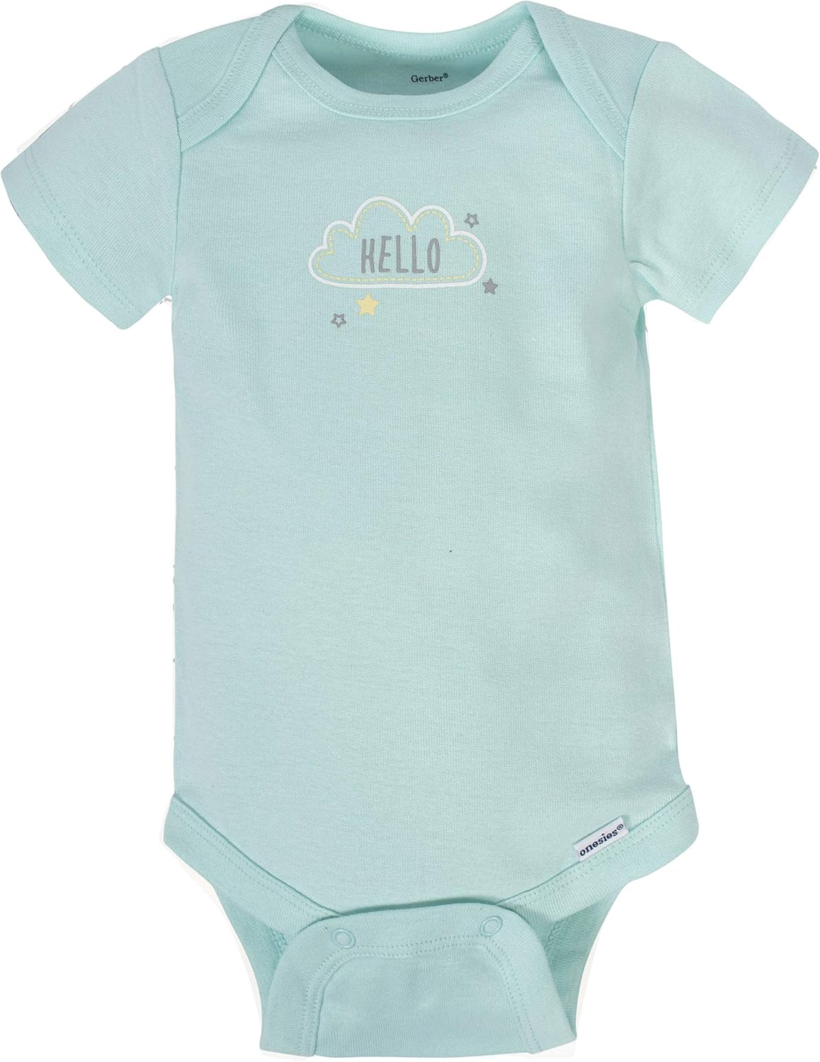 Gerber Baby 8-Pack Short Sleeve Onesie Bodysuits