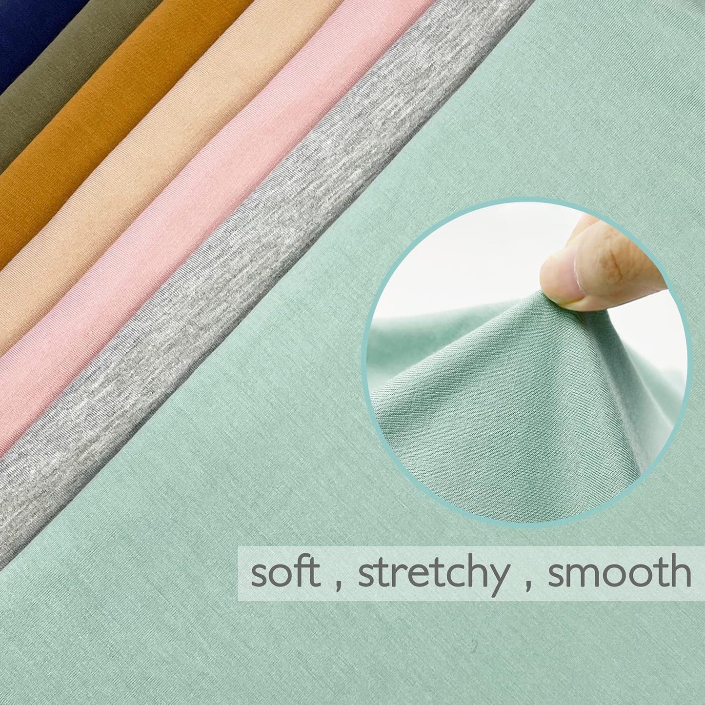 OWLOWLA Swaddle Blanket and Hat Set Newborn Swaddle Wrap Baby Receiving Blanket for Baby Boys Girls(Navy)