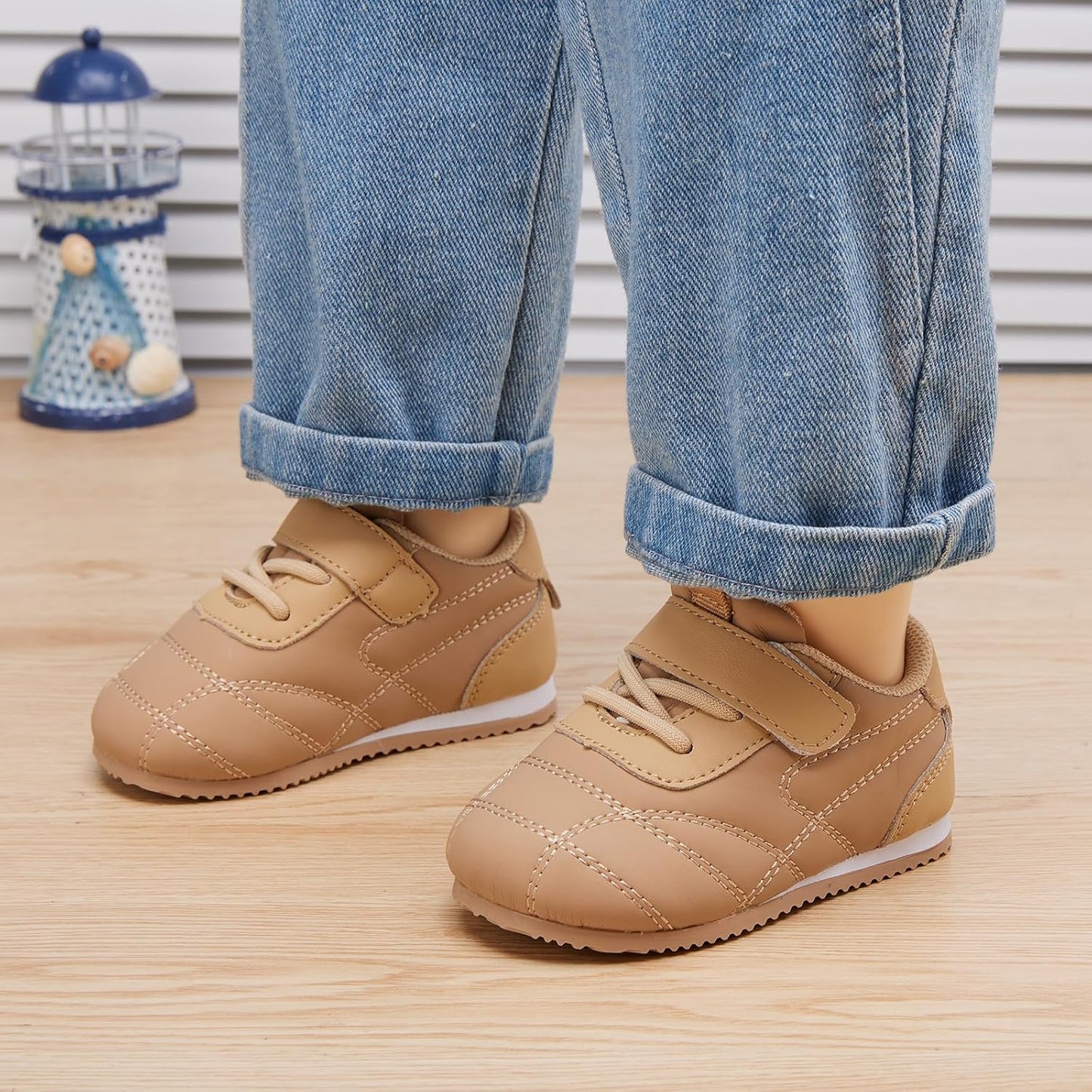 BMCiTYBM Baby Shoes Infant Boy Girl First Walker Shoes Toddler Walking Shoes Lightweight Non-Slip Sneakers for 6 9 12 18 24 Months