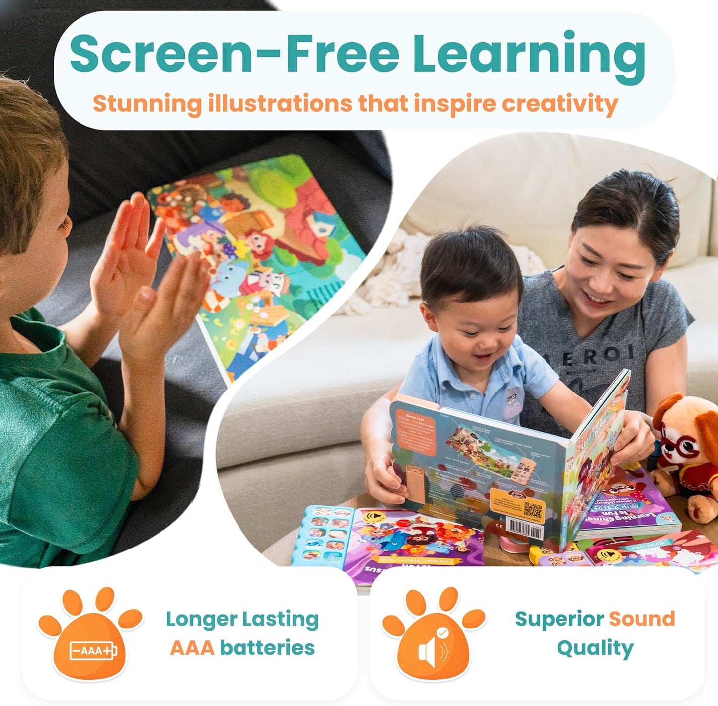 GO GO Bible Songs of Wisdom: Bible Songs Book for Toddlers, 8 Songs, Talking Books for Toddlers 2-4 Years, Sound Books, Sing Along Books, Baby Music Book, Christian Toys for Toddlers