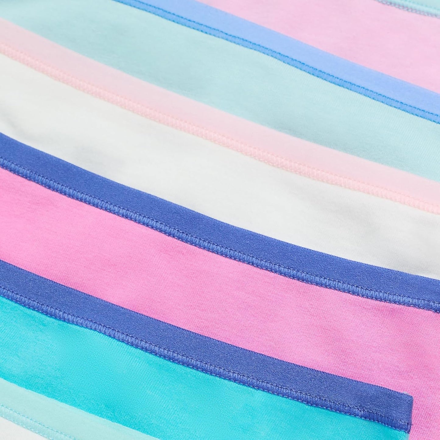 Saint Eve Kids Little Girls Cotton Underwear, Soft Breathable Multi Pack Brief Panties