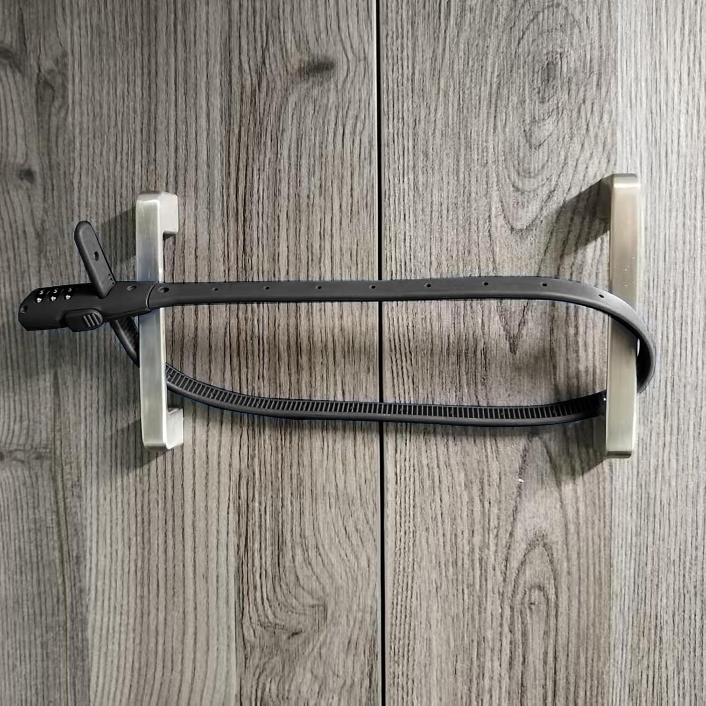 Combination Lock Cable for Cabinets Proofing Security Locks, Suitable for Cabinets, French Refrigerators, Baby Strollers, Kids' Bikes, Helmets, Gates. 3-Pack, Black.