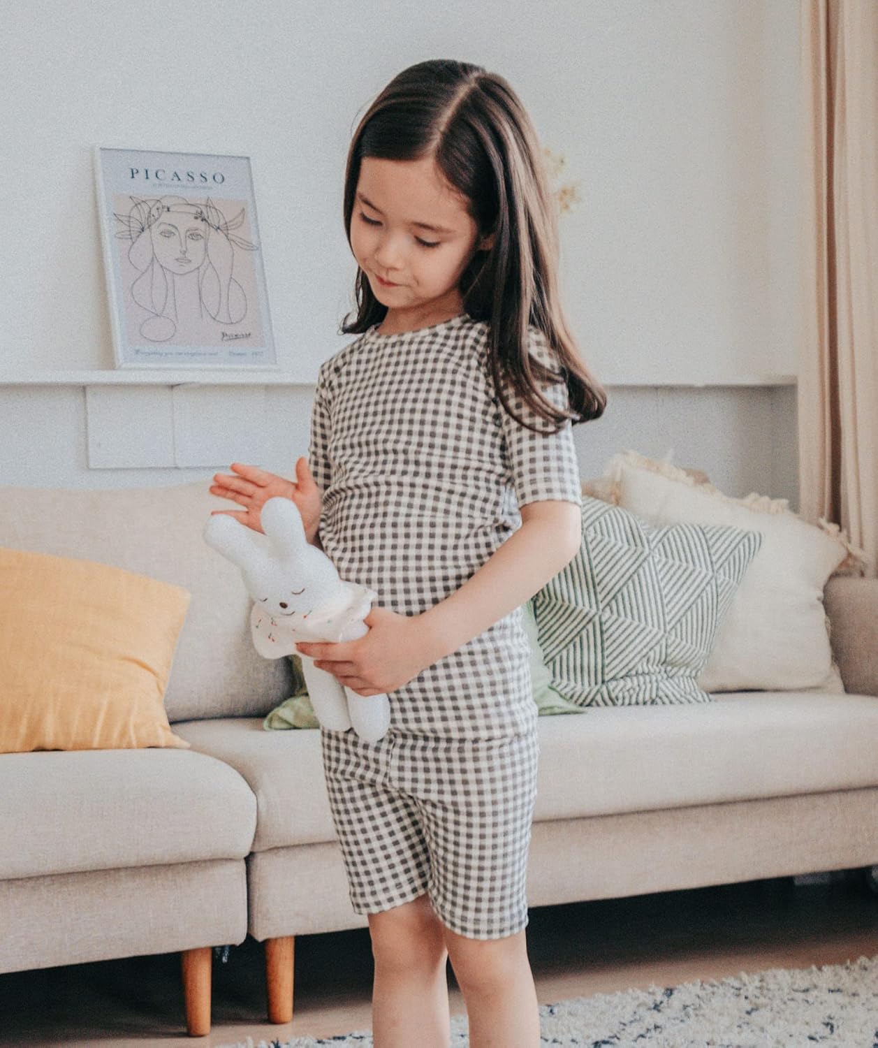 AVAUMA Baby Boys Girls Pajama Set 6M-7T Kids Cute Toddler Snug fit Pattern Design Pjs Cotton Sleepwear