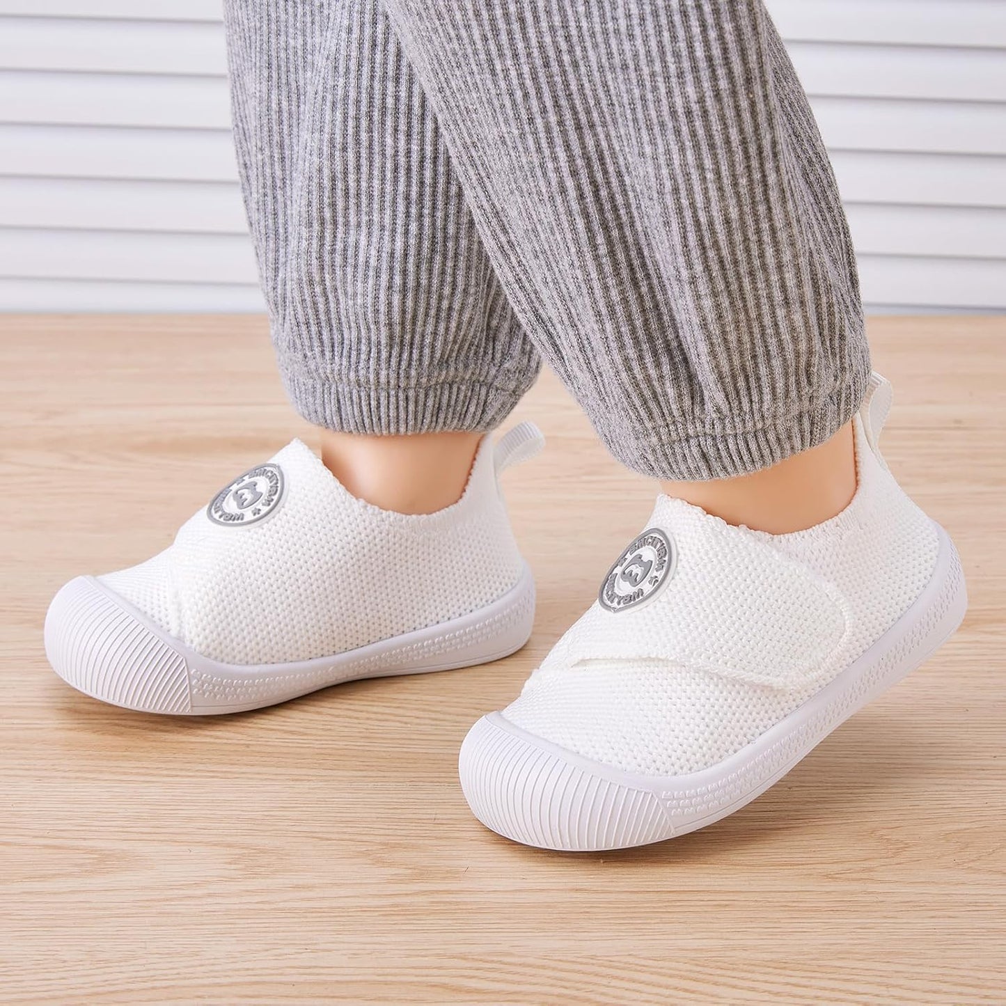 BMCiTYBM Baby Shoes Infant Boy Girl First Walker Shoes Toddler Walking Shoes Lightweight Non-Slip Sneakers for 6 9 12 18 24 Months