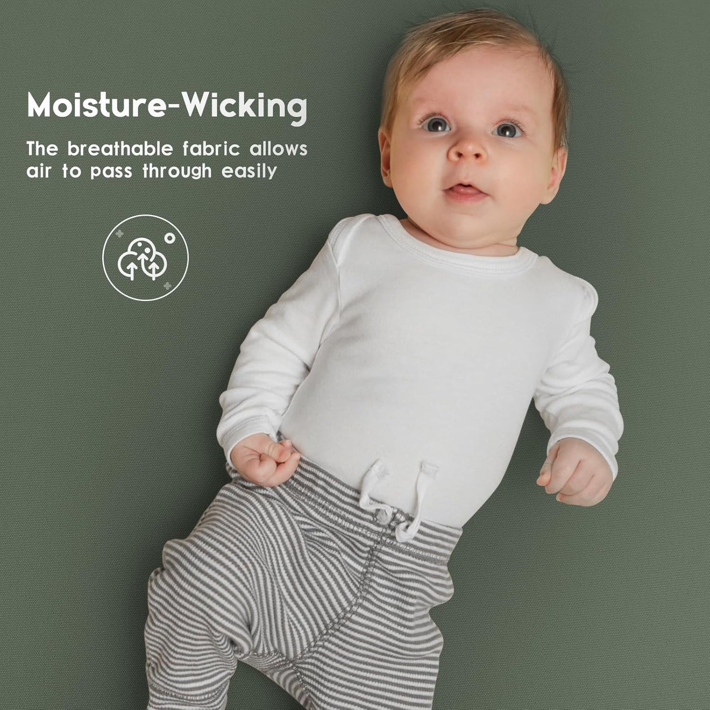 Yoofoss Baby Crib Sheets for Boys Girls, Fitted Crib Sheet 2 Pack for Standard Crib and Toddler Mattress, Super Soft Microfiber Baby Sheet 28x52x8in(Fox)