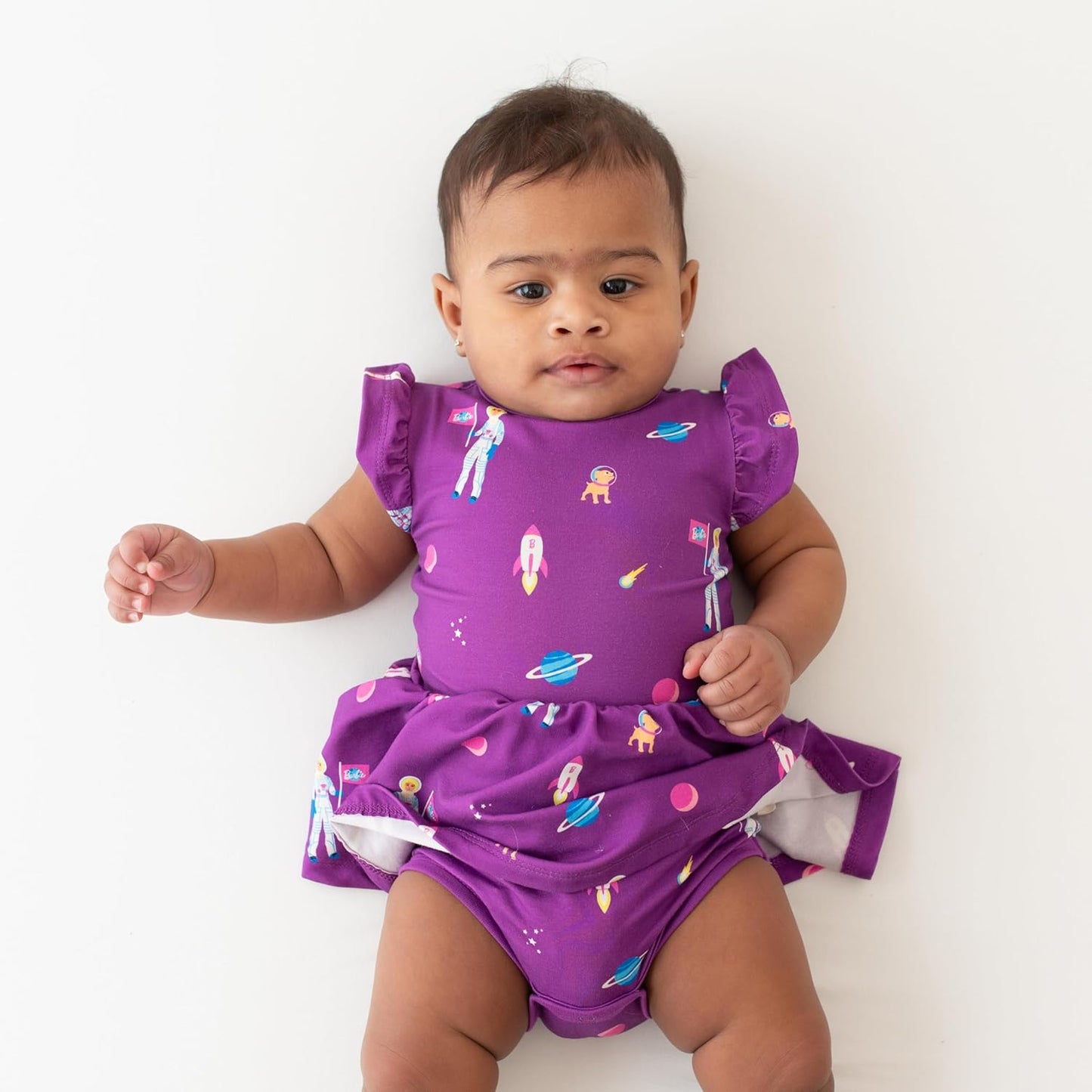 KYTE BABY Rayon Made from Bamboo Twirl Bodysuit Dress