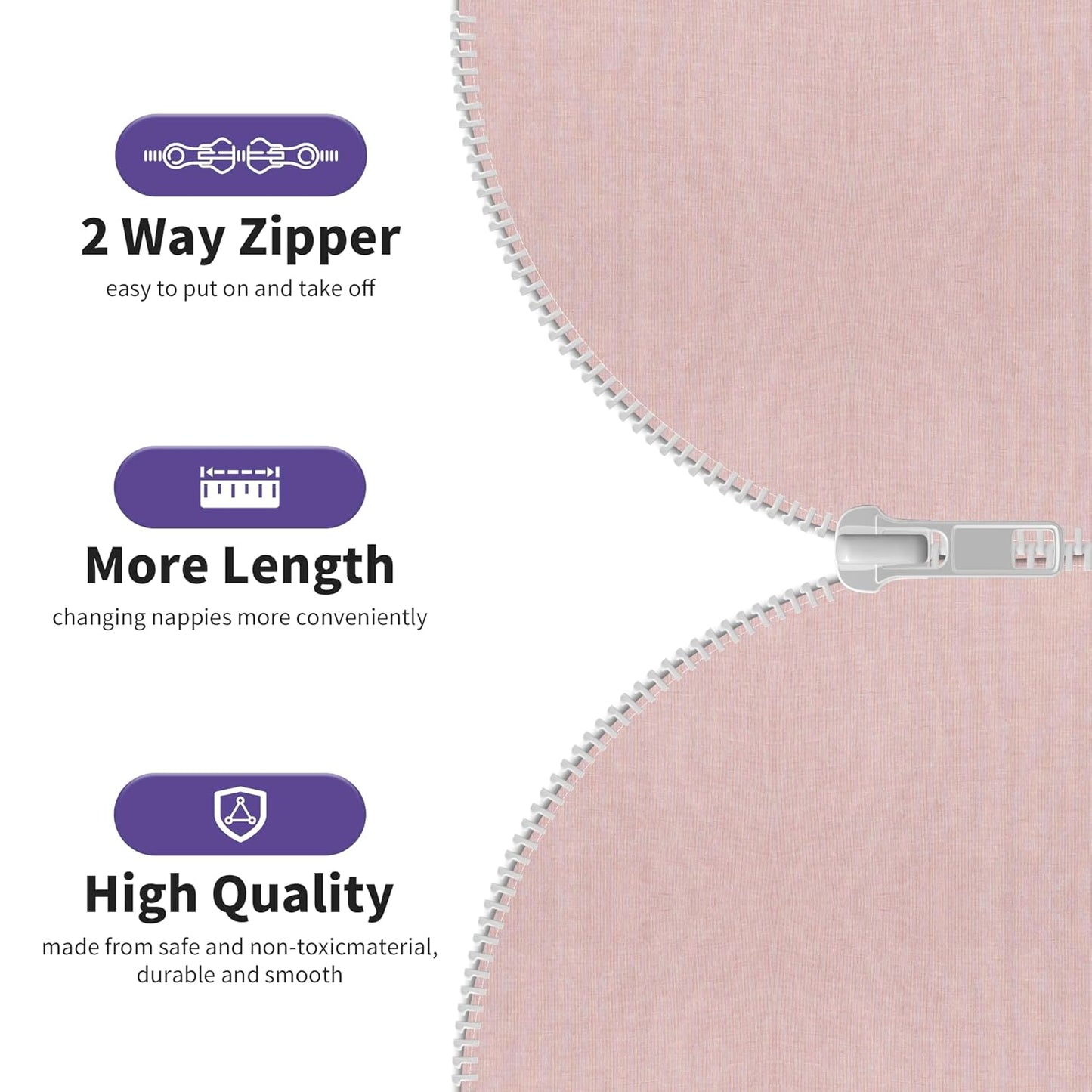 PuppyPaws Baby Sleep Sack 2-Pack Set, Transitional Swaddle, Sleep Sack 6-9 Months, Wearable Blanket Baby with 2-Way Zipper Summer, 95% Rayon derived from Bamboo, 5% Spandex