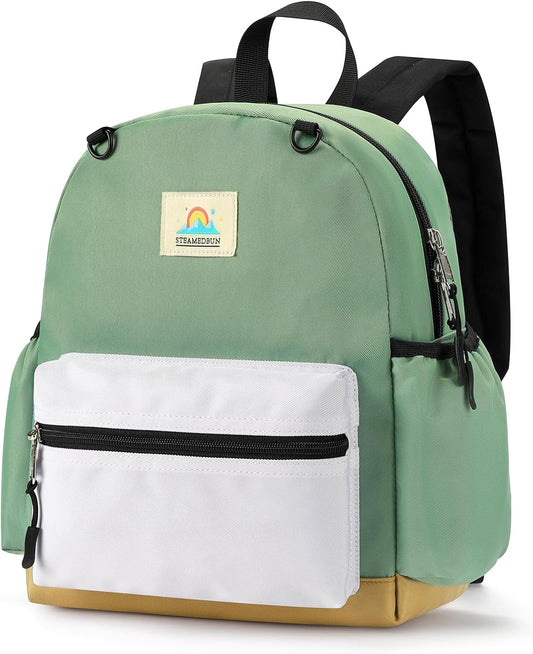 STEAMEDBUN Toddler Backpack for Boys 2-4: Kids Backpack Boys Girls - Preschool Kindergarten Daycare Backpacks - 12 inch
