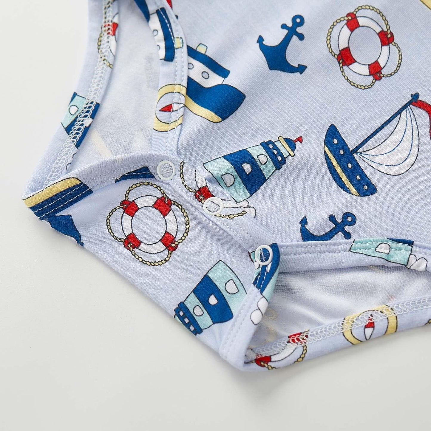 pureborn Baby Boys Girls Bodysuit Super Soft Cotton Romper 0-24 Months