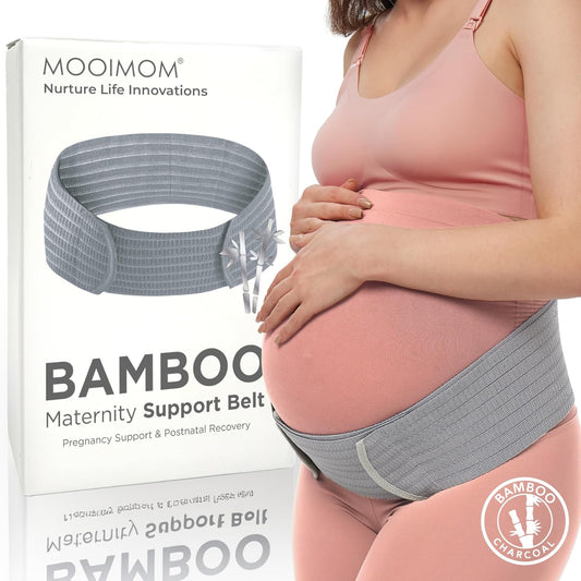 Pregnancy Belly Bands Maternity Support for Pregnant Women, Back Waist Abdomen Pelvic Pain Relief, Breathable Ergonomic Adjustable Large Size