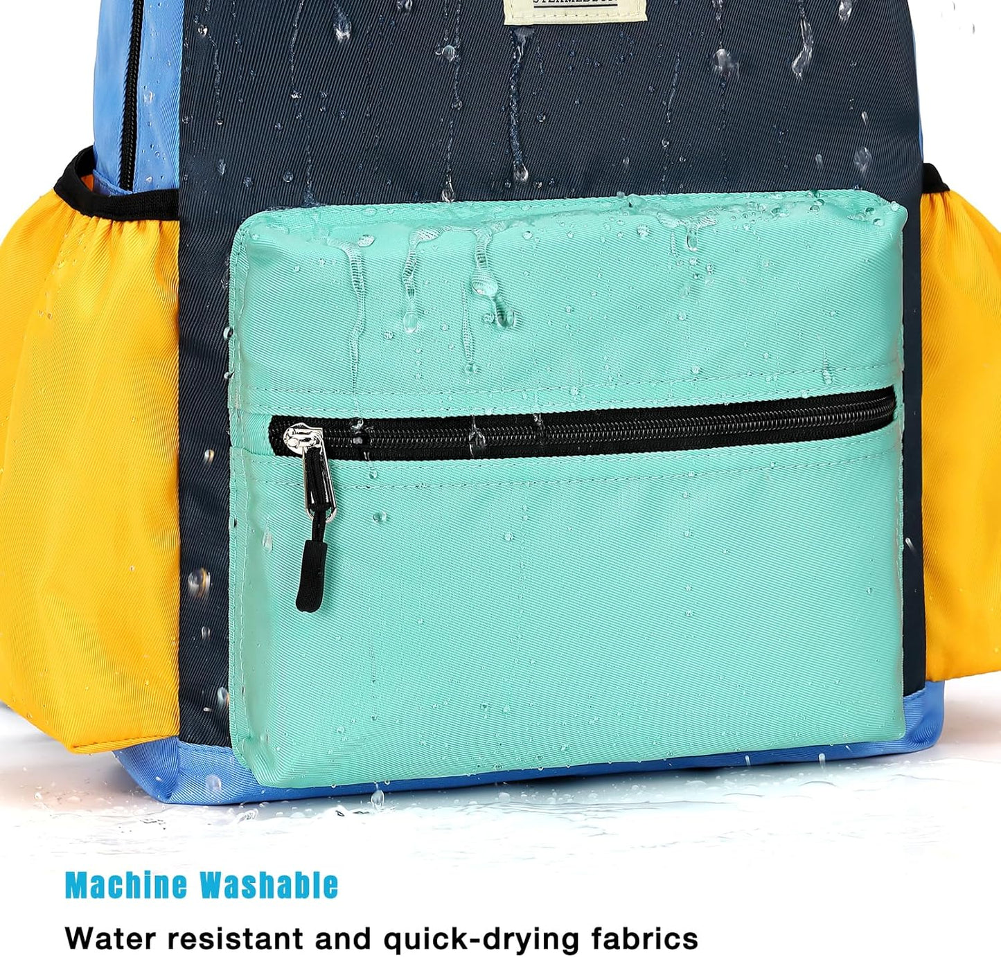 STEAMEDBUN Kids Backpack for Boys 4-6: Boys Backpacks for Elementary - 15 inch Backpack for Kindergarten