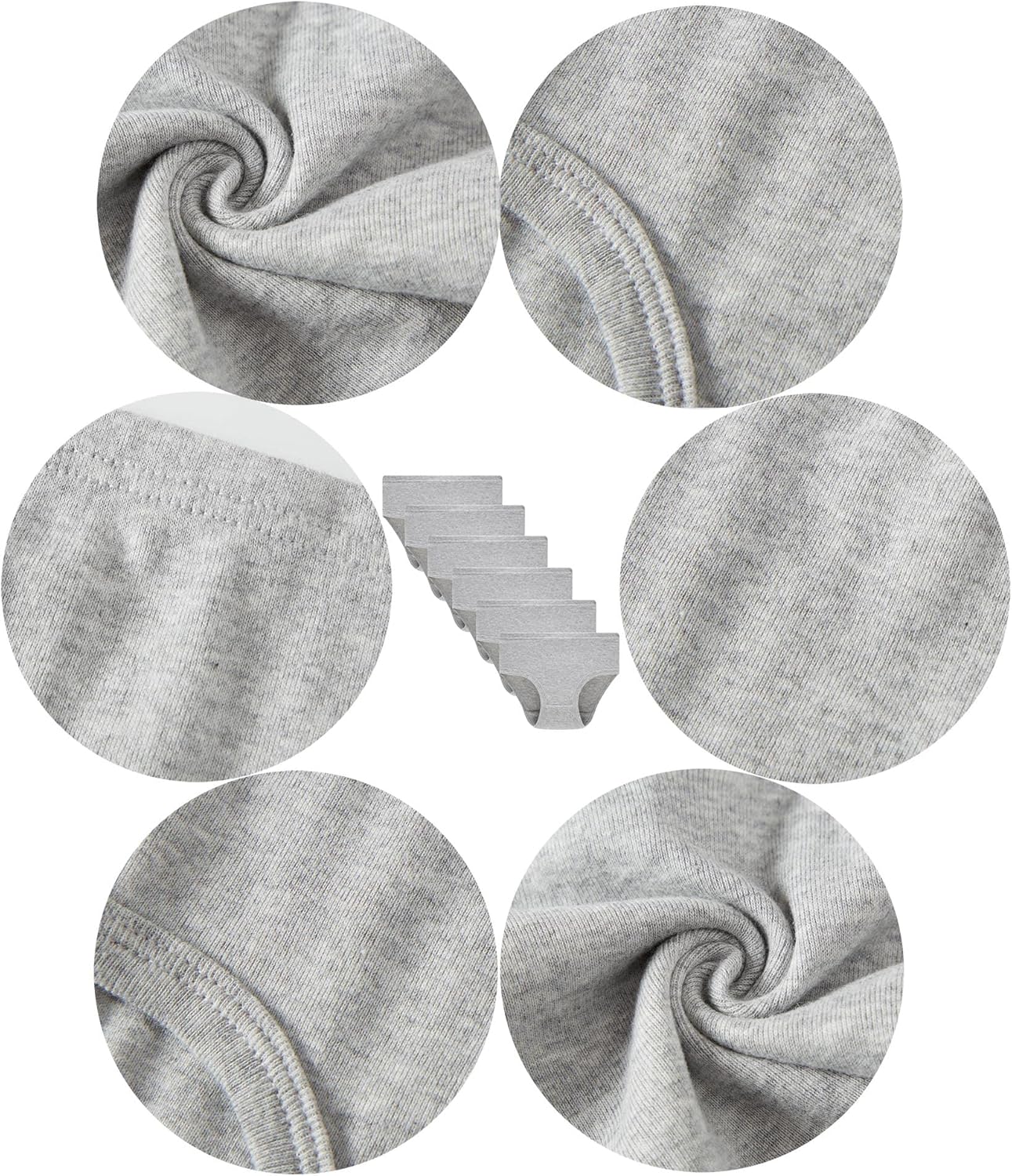 Family Feeling Little Girl Underwear Toddler Panties Big Kids Undies Soft 100% Cotton