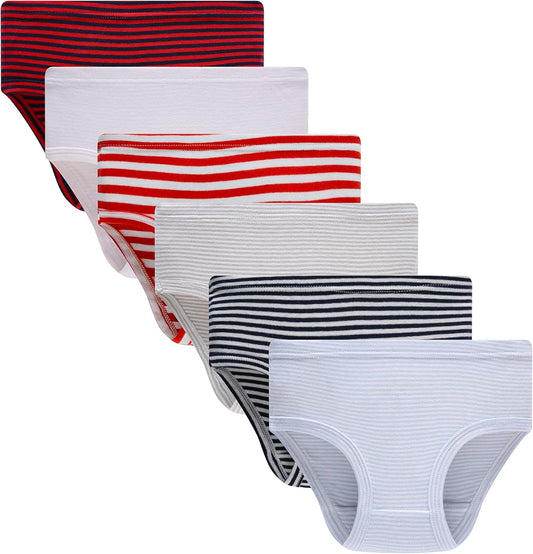 Barara King Little Girls' Soft Cotton Underwear Toddler Undies Kids panties