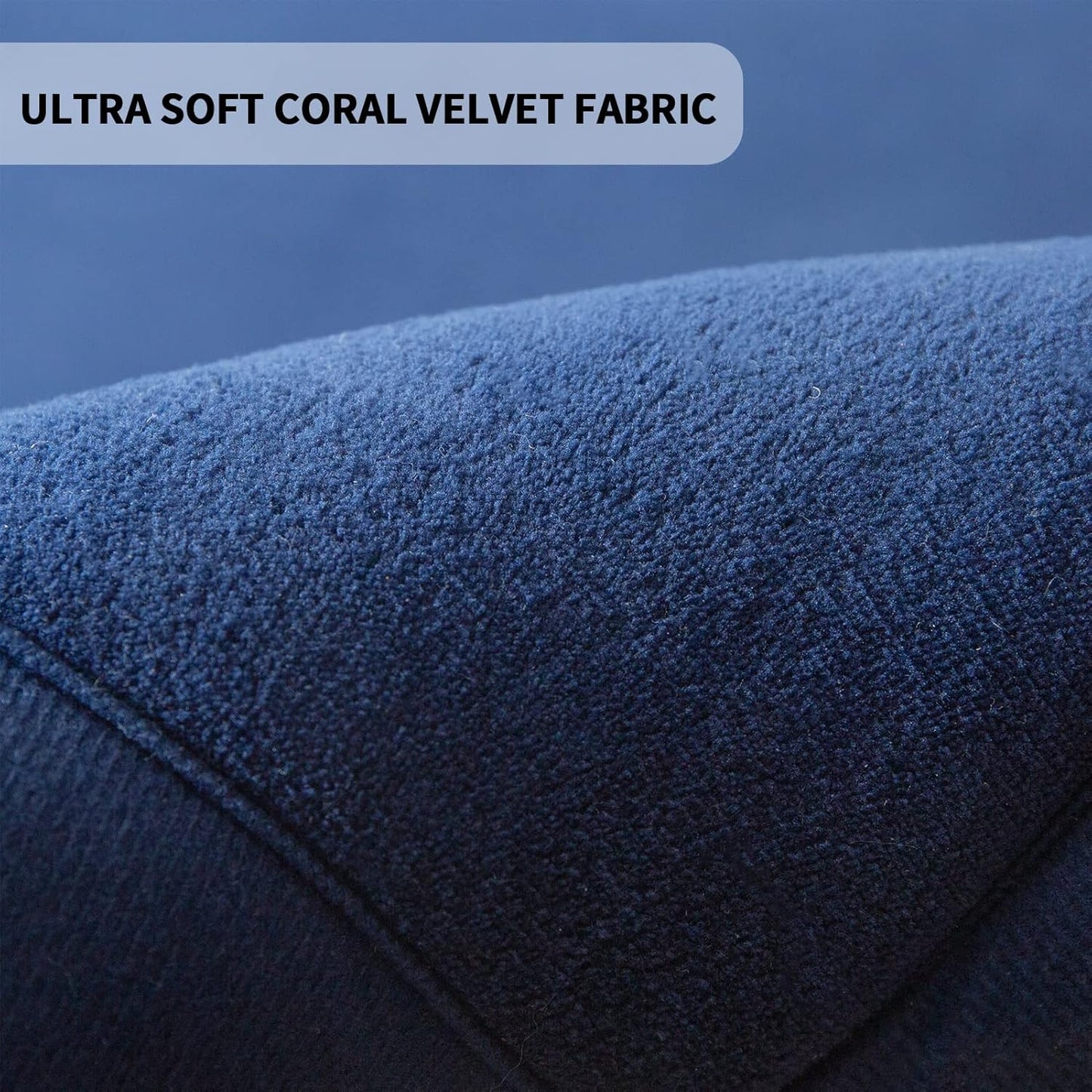 MAXYOYO Black Coral Velvet Area Rug, Thick Japanese Tatami Mat Living Room Carpet with Non-Slip Backing, Large Solid Color Mat for Bedroom Dormitory Yoga, 49 by 49 inch