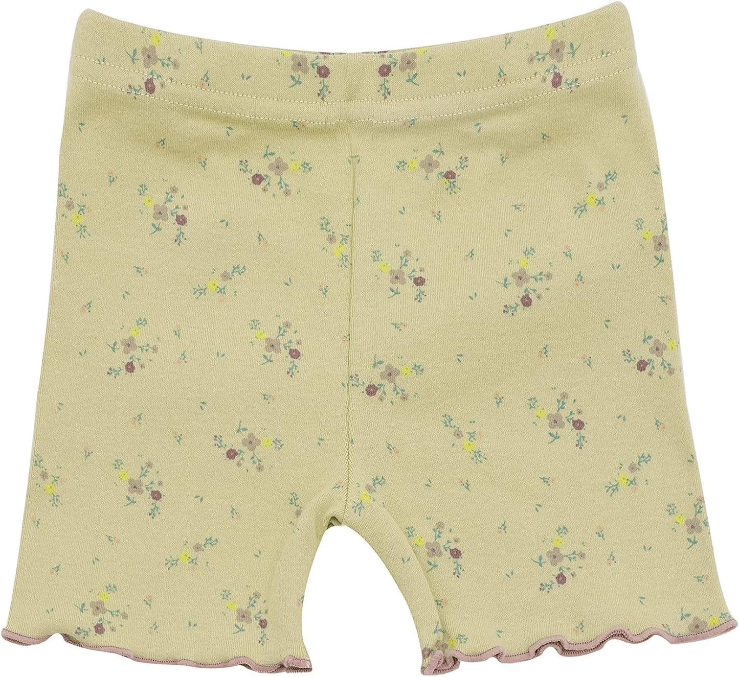 AVAUMA Baby Boy Girl Pajama Set 6M-7T Kids Cute Toddler Snug fit Flower Pattern Design Pjs Cotton Sleepwear Ruffled Shirring